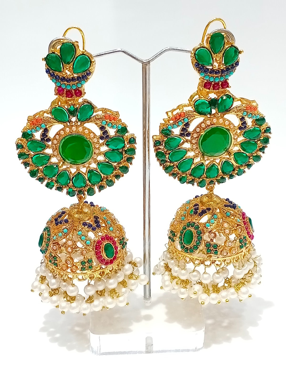 Nauratan / Navratna Jhumka