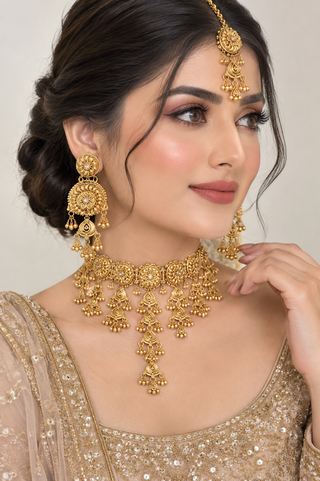 Gulbahar bridal set