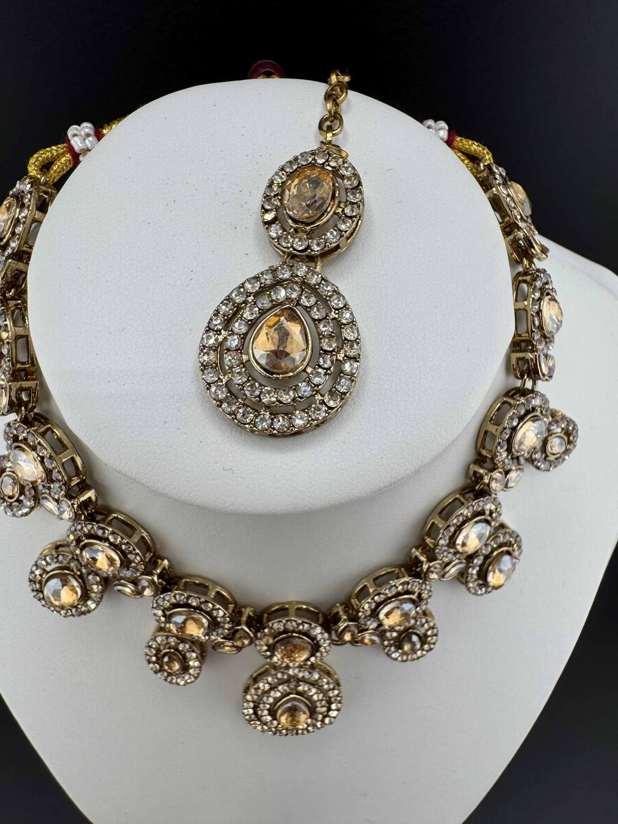 copper stone set