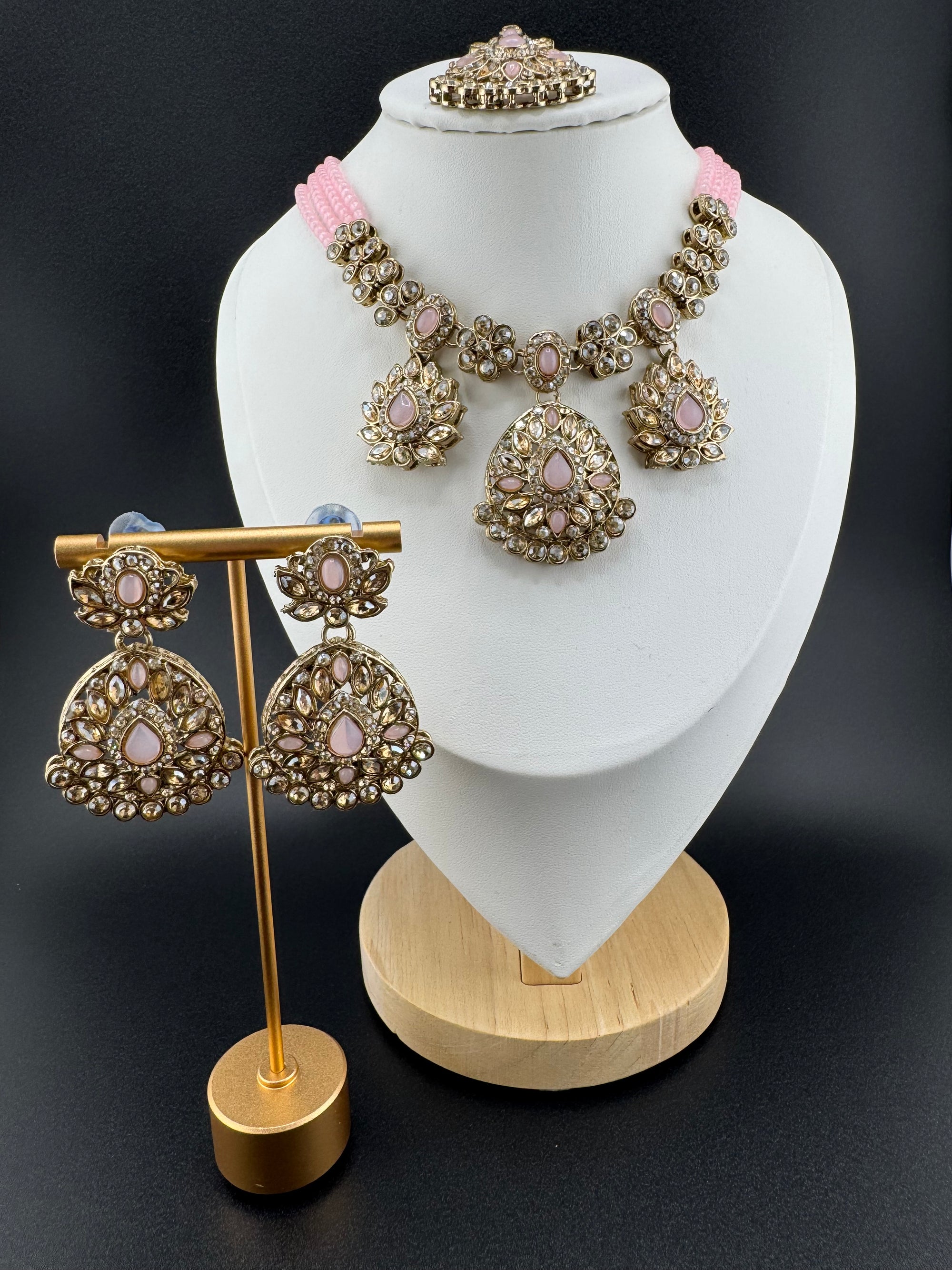 pink gold set