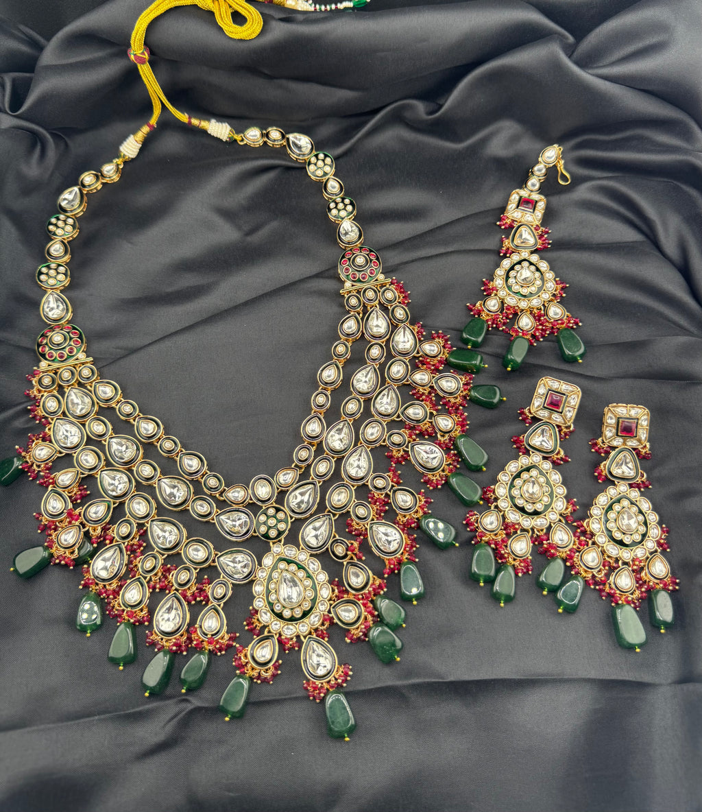 Pachi Polki Necklace Set