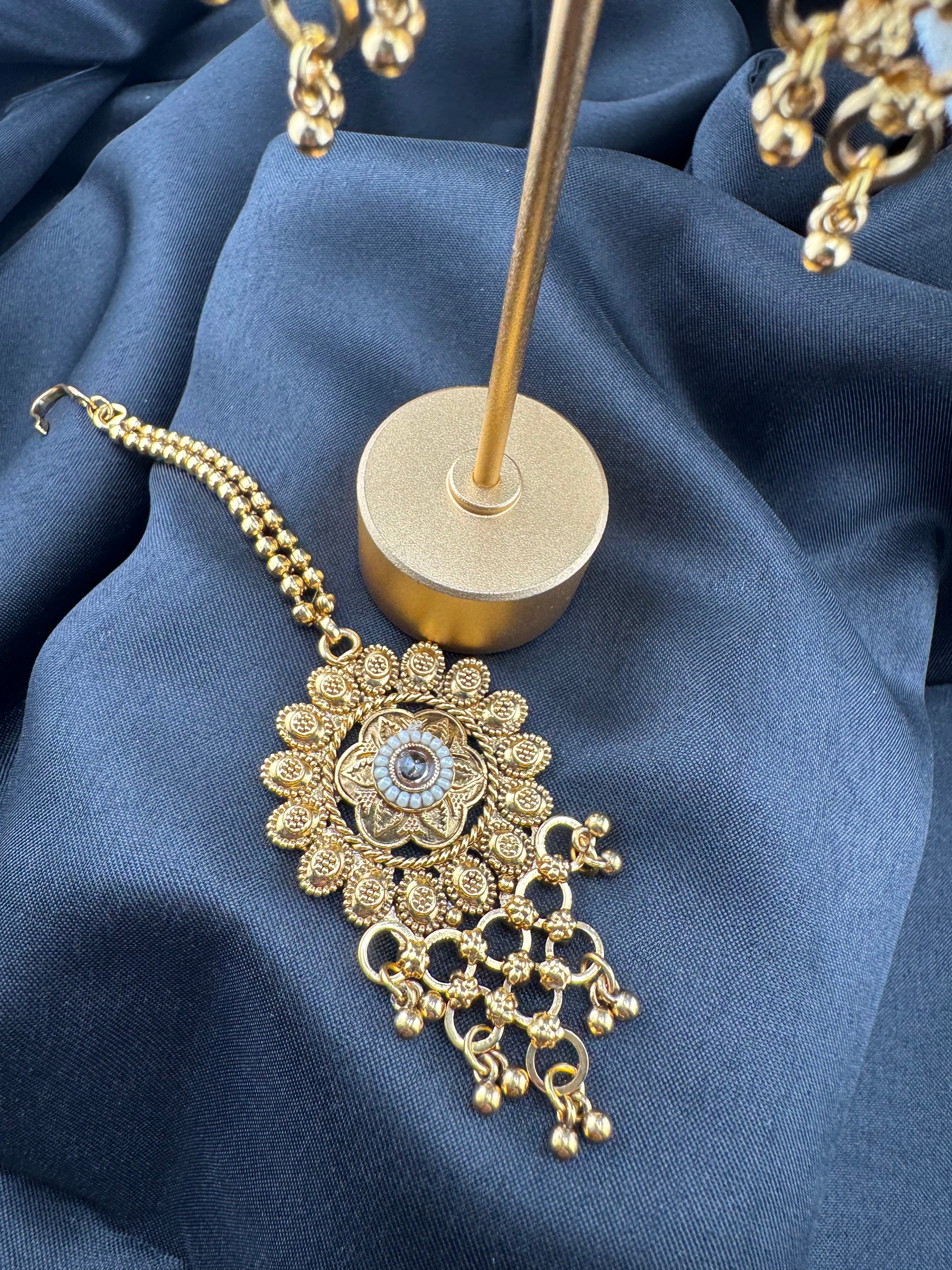 Golden Veil Bridal Set