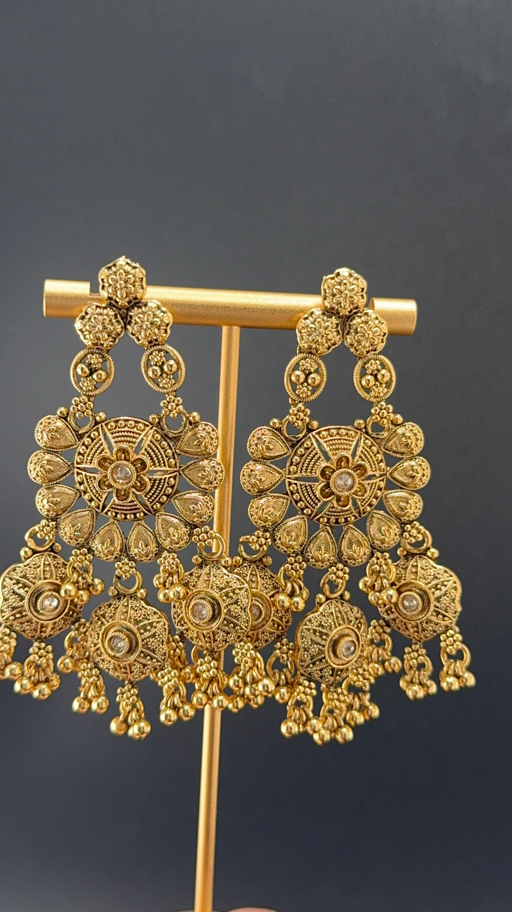 Royal Antique Gold Bridal Choker Set