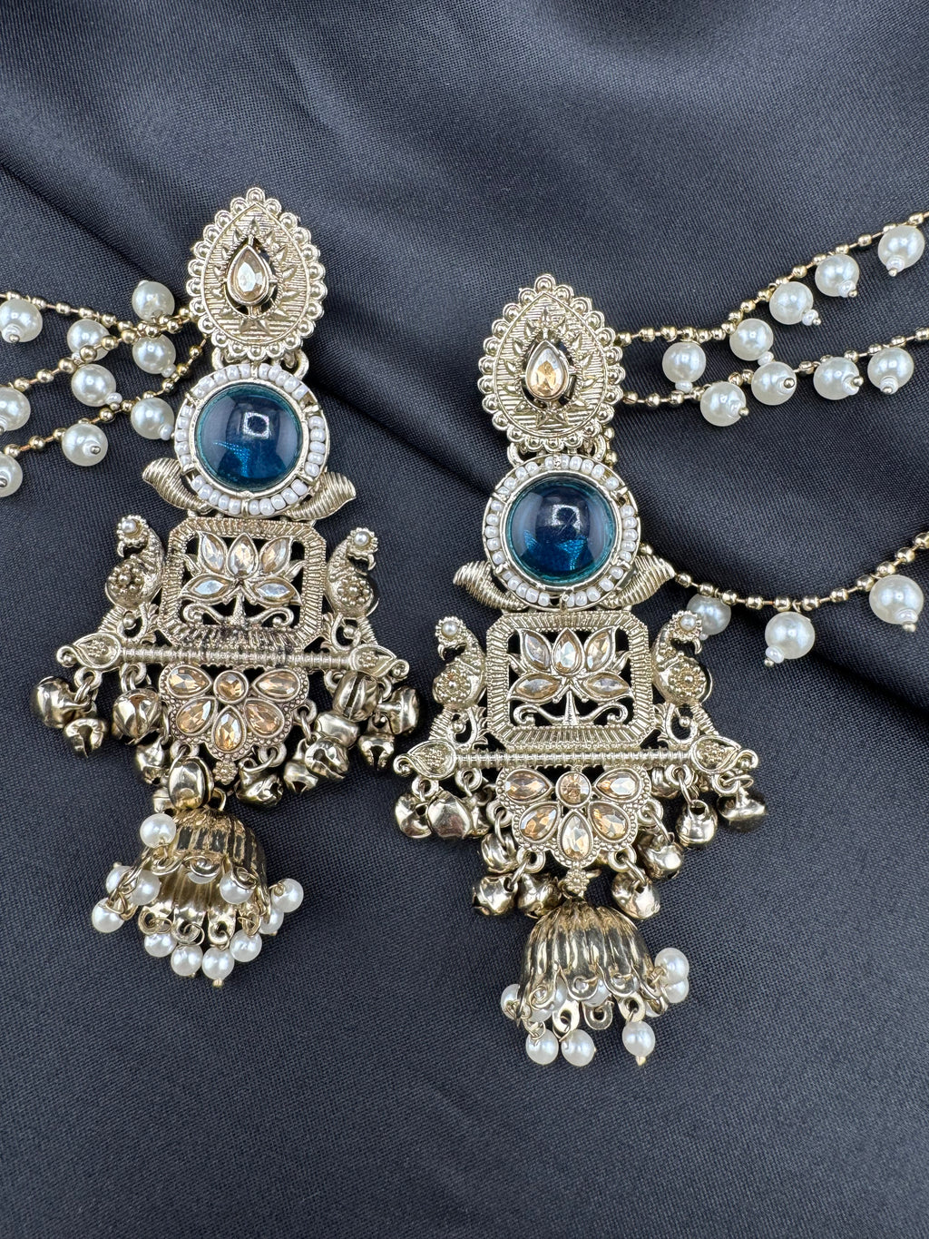 kashmiri jhumka with Sahara