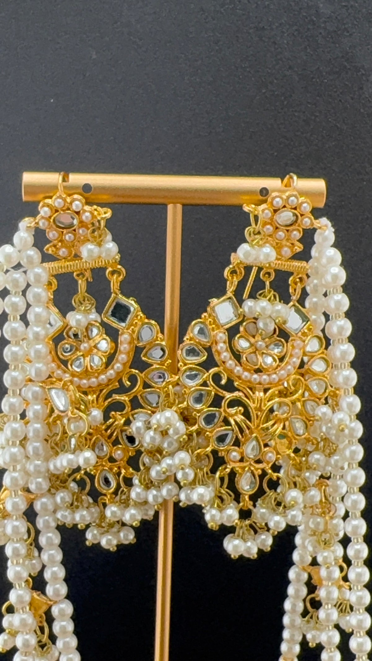 zari gold bridal set