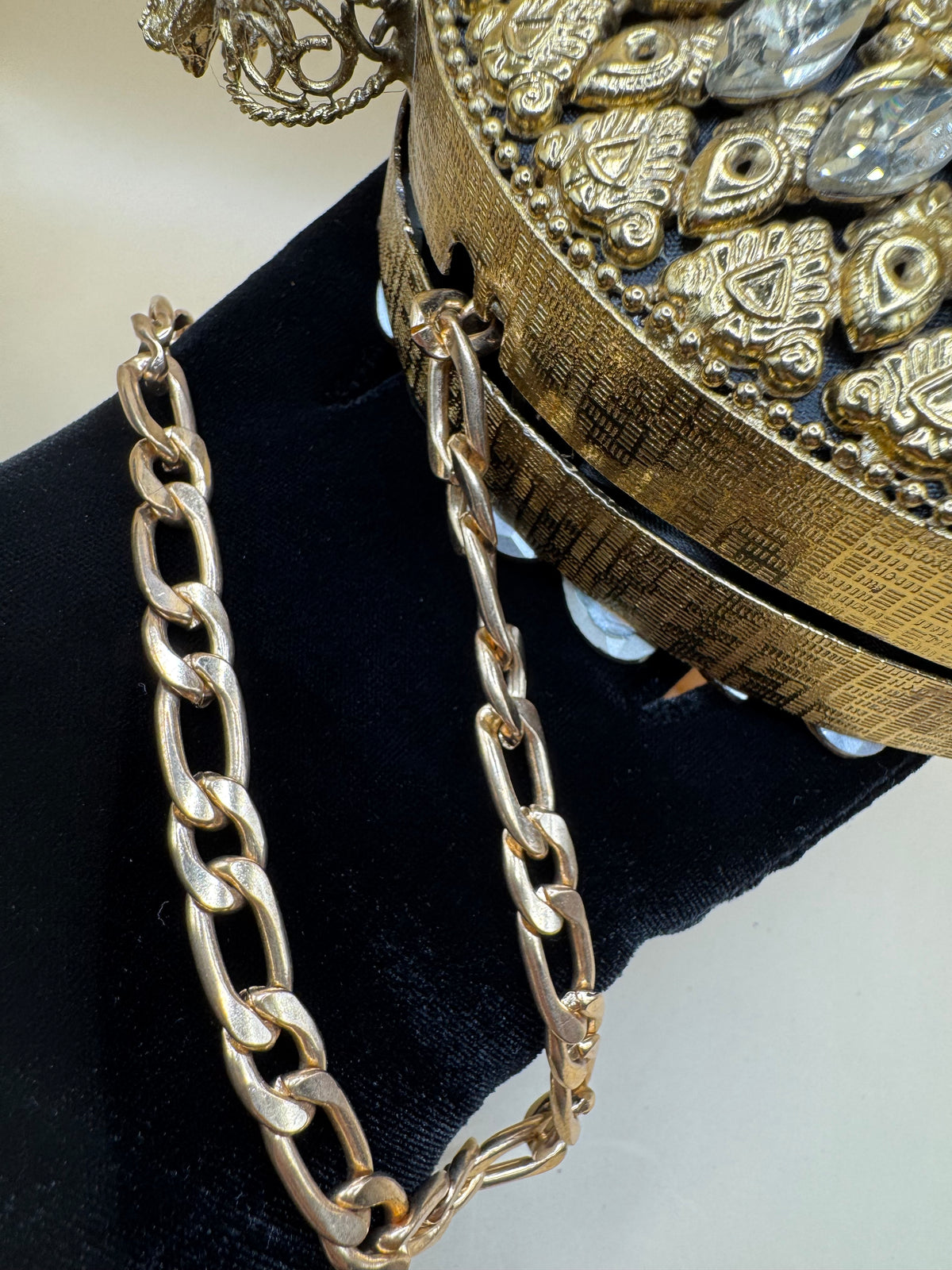copper gold clutch
