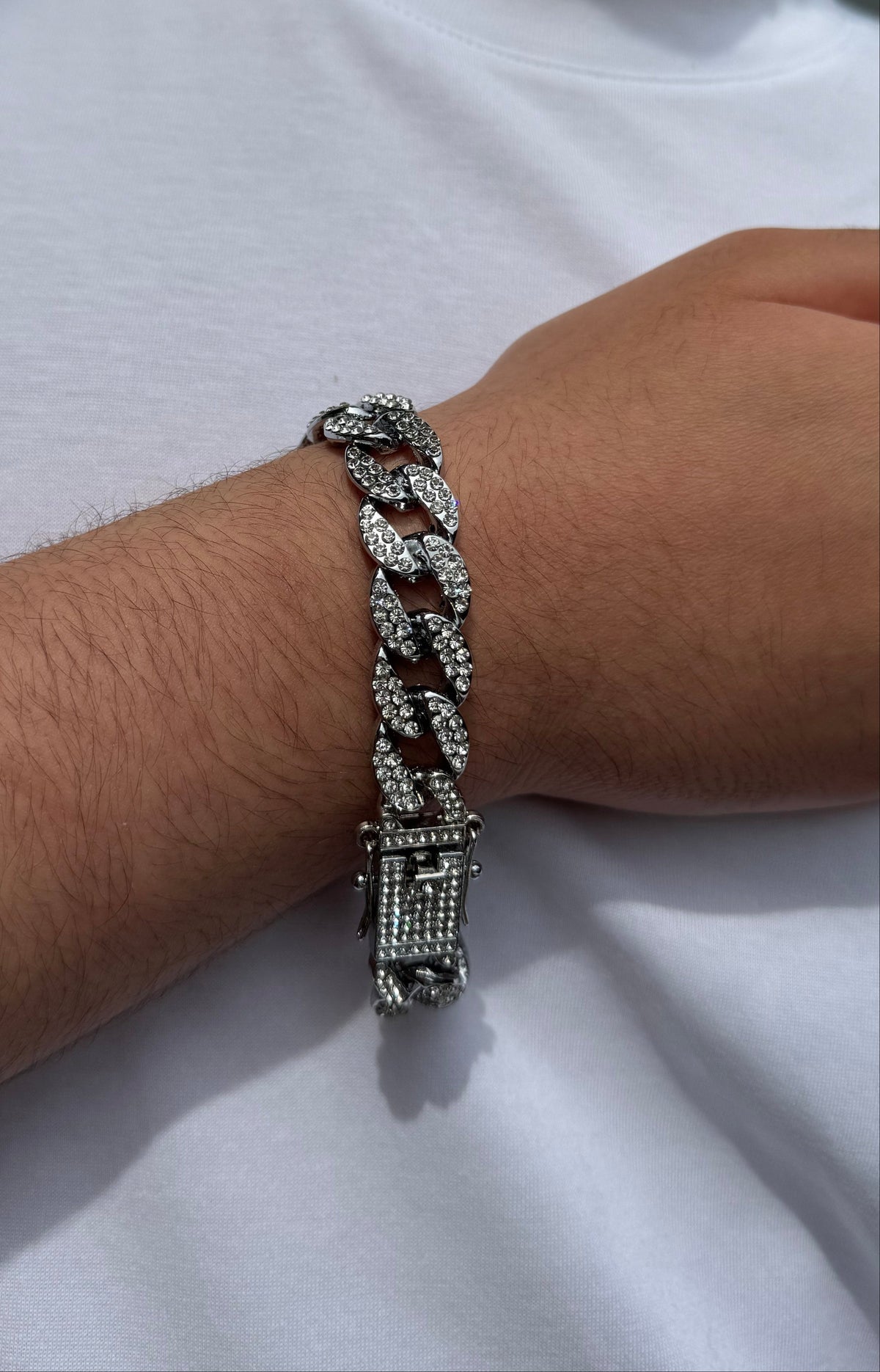 silver bracelet