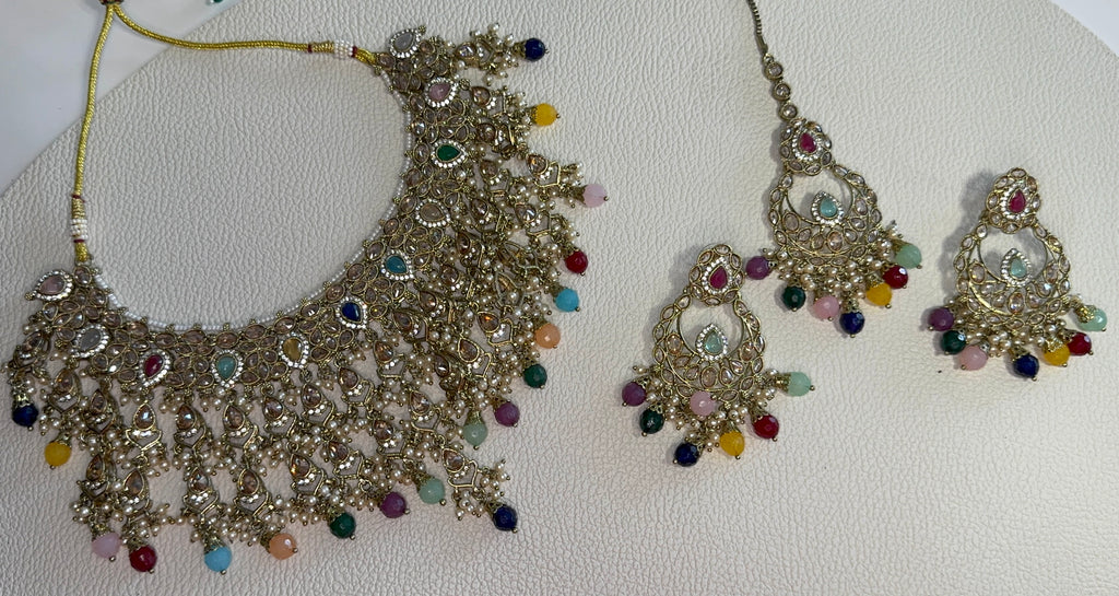 KUNDEN BRIDAL SET MALTICOLOR