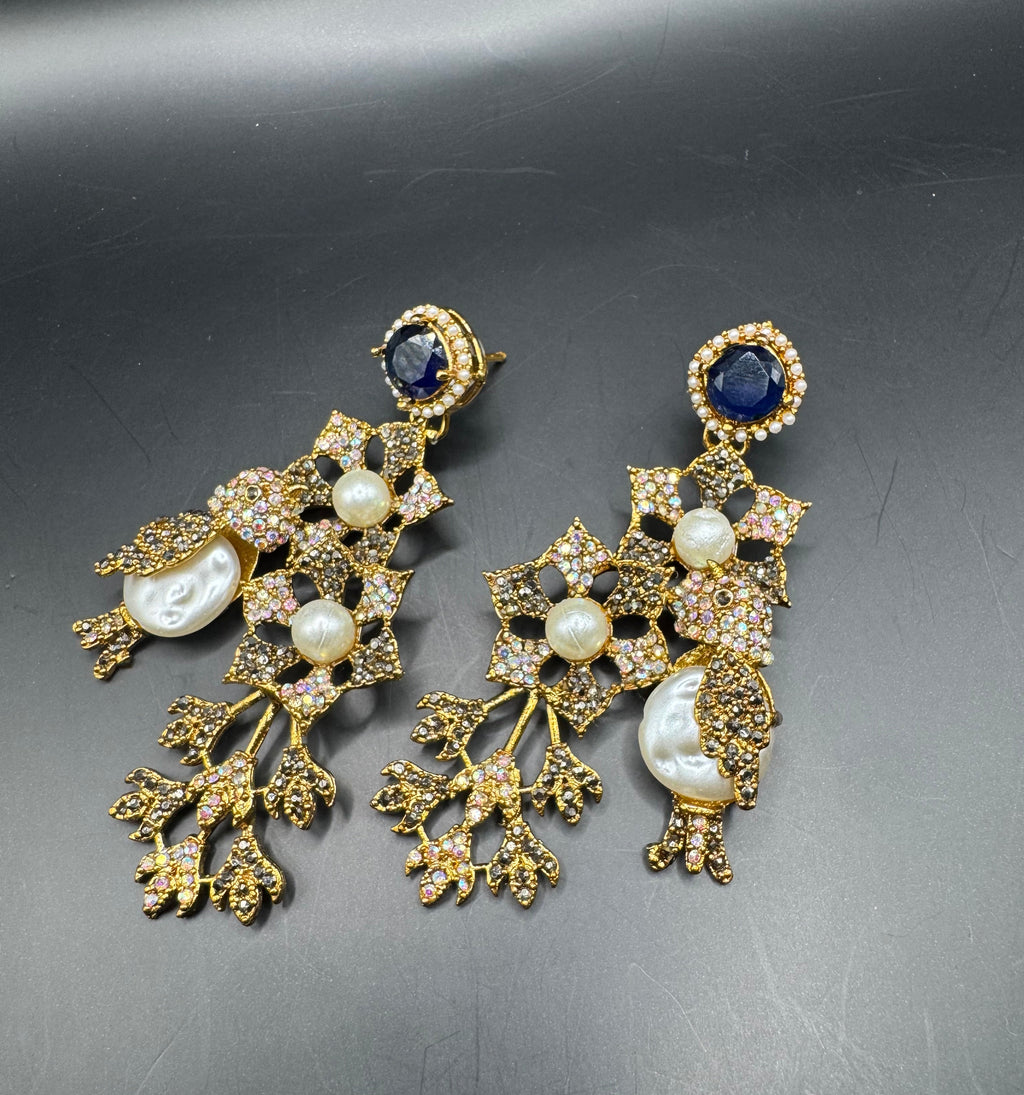 Blue Blossom Earrings
