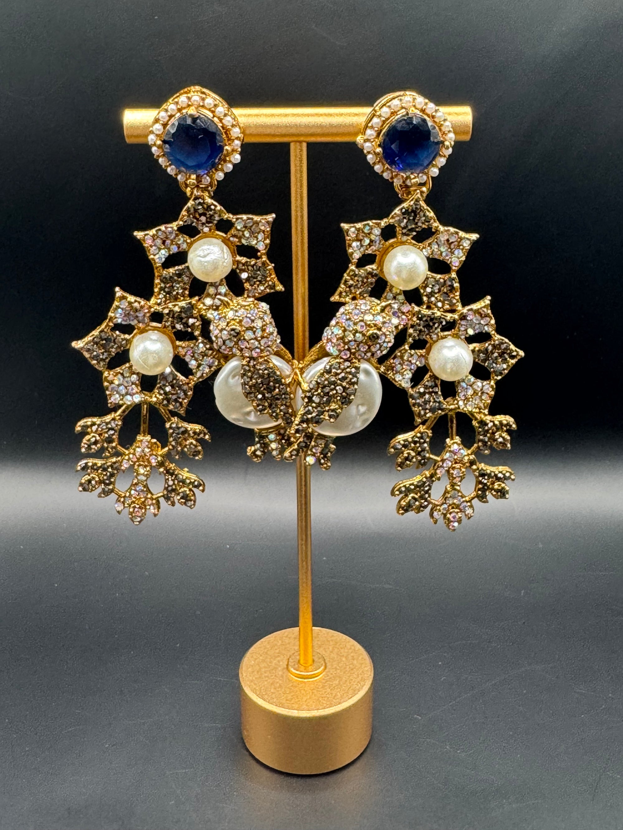 Blue Blossom Earrings