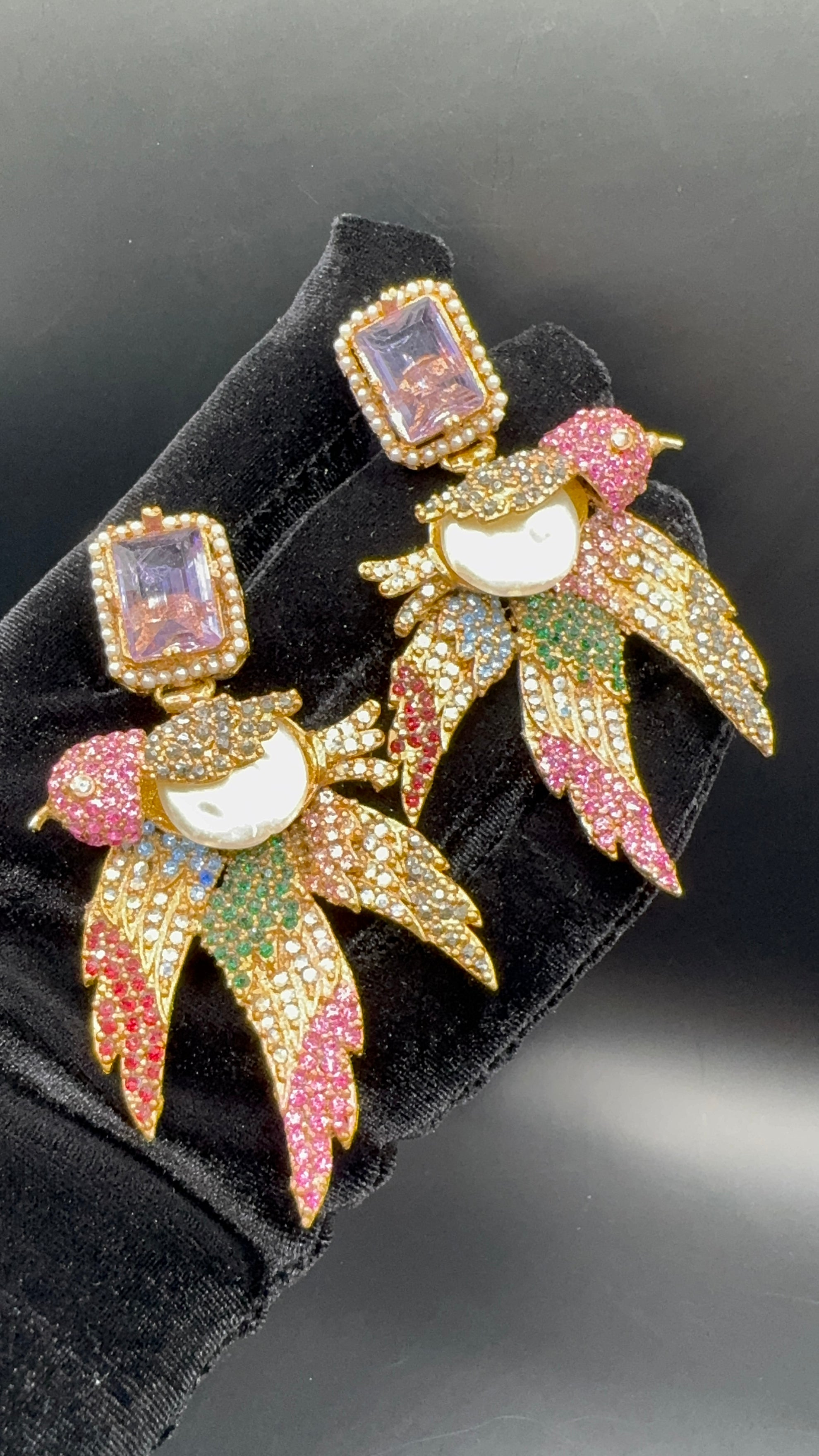 Gem & Pearl Eerrings