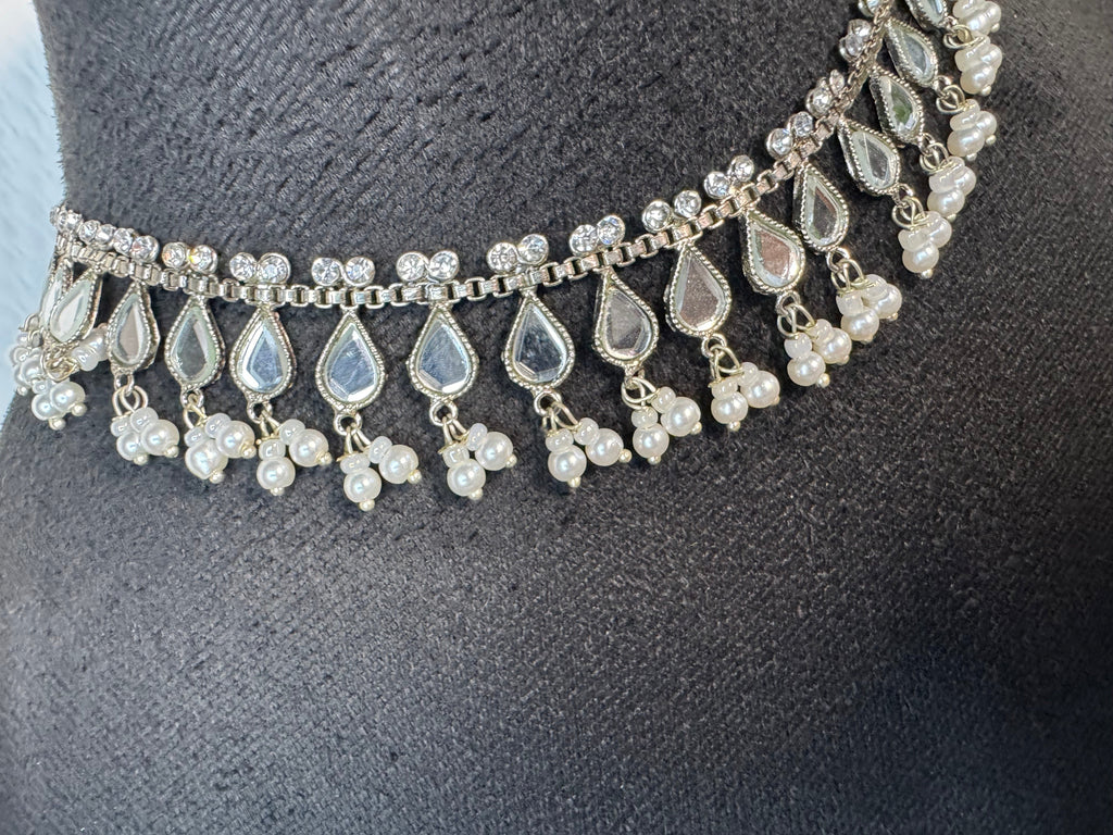 KUNDEN NECKLACE SET SILVER