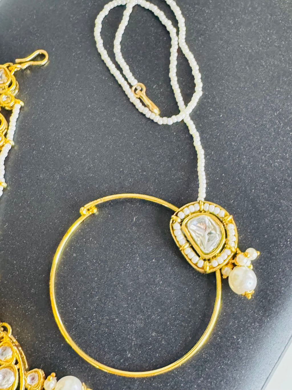 KUNDAN BRIDAL SET GOLDEN
