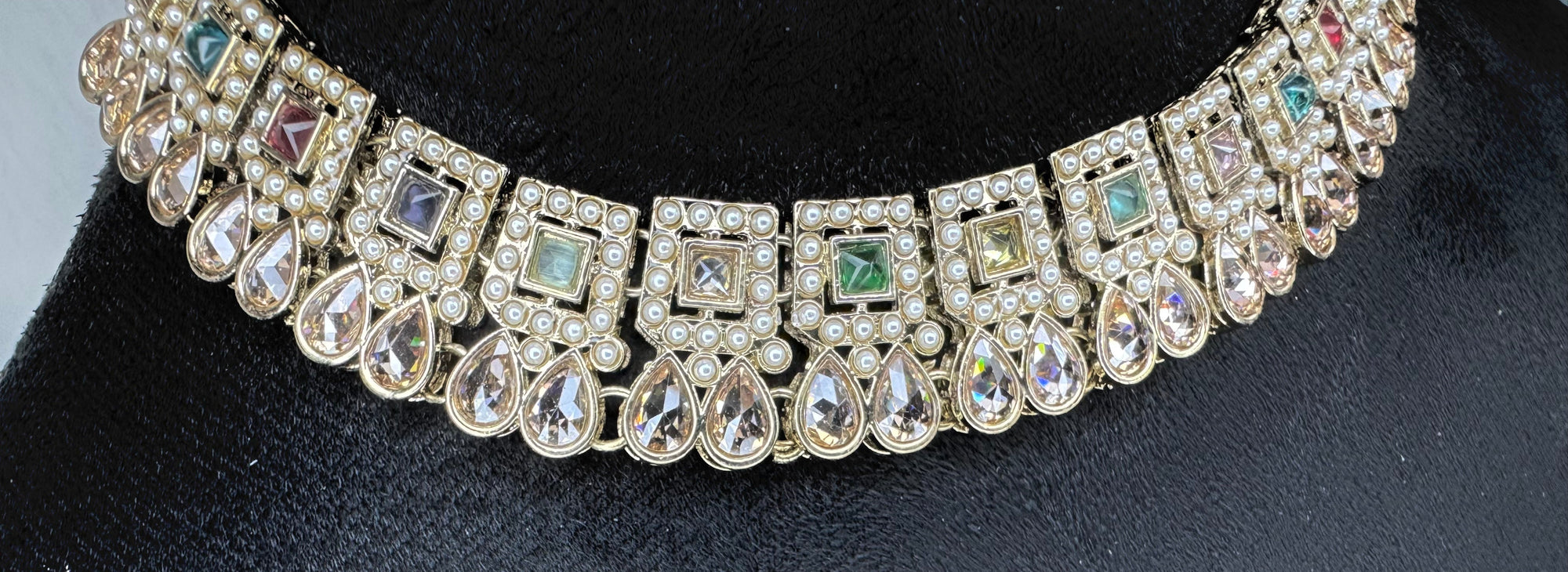 REVERCE AD SET MALTI STONES