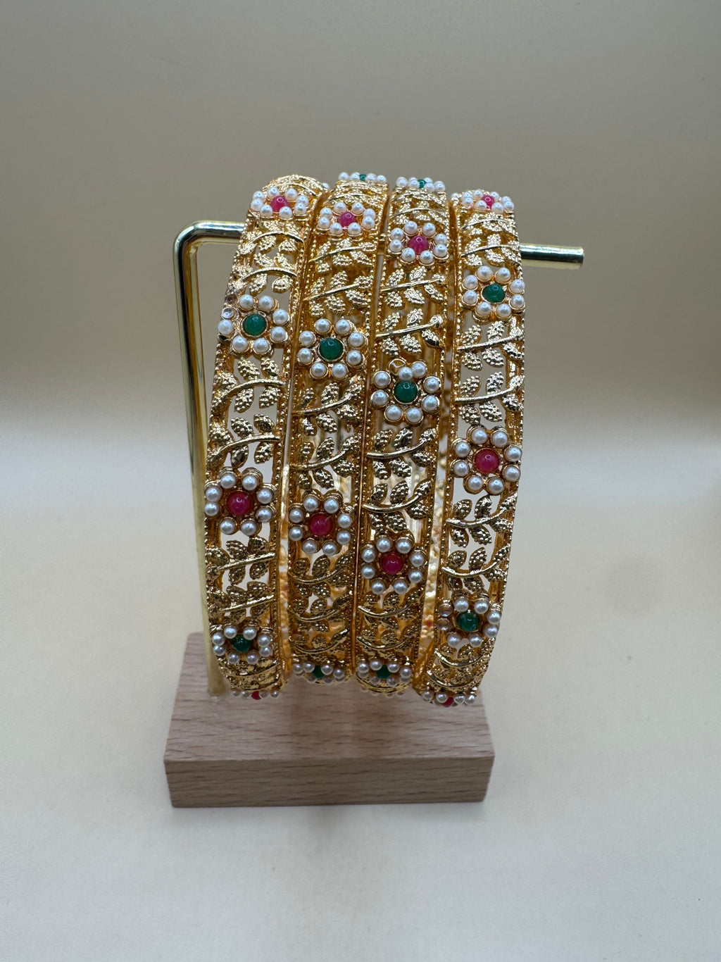 FLOWER BANGLES SET