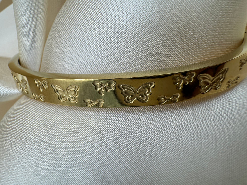 Stainless Steel Butterfly Bracelet