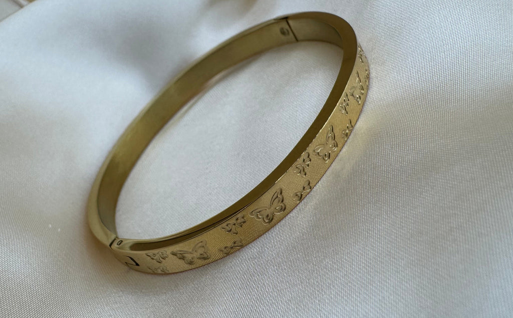 Stainless Steel Butterfly Bracelet