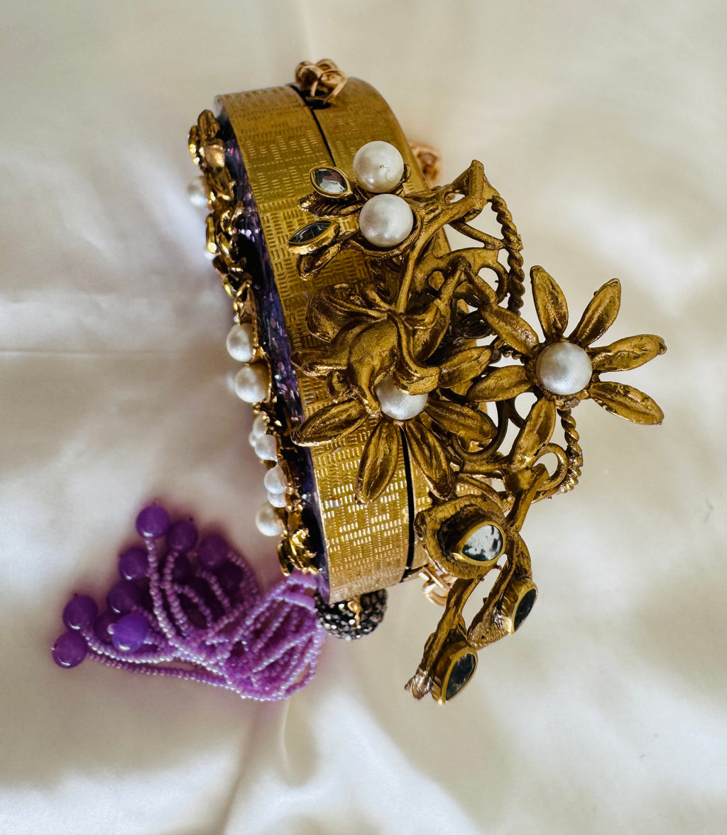 Lavender Elegance clutch