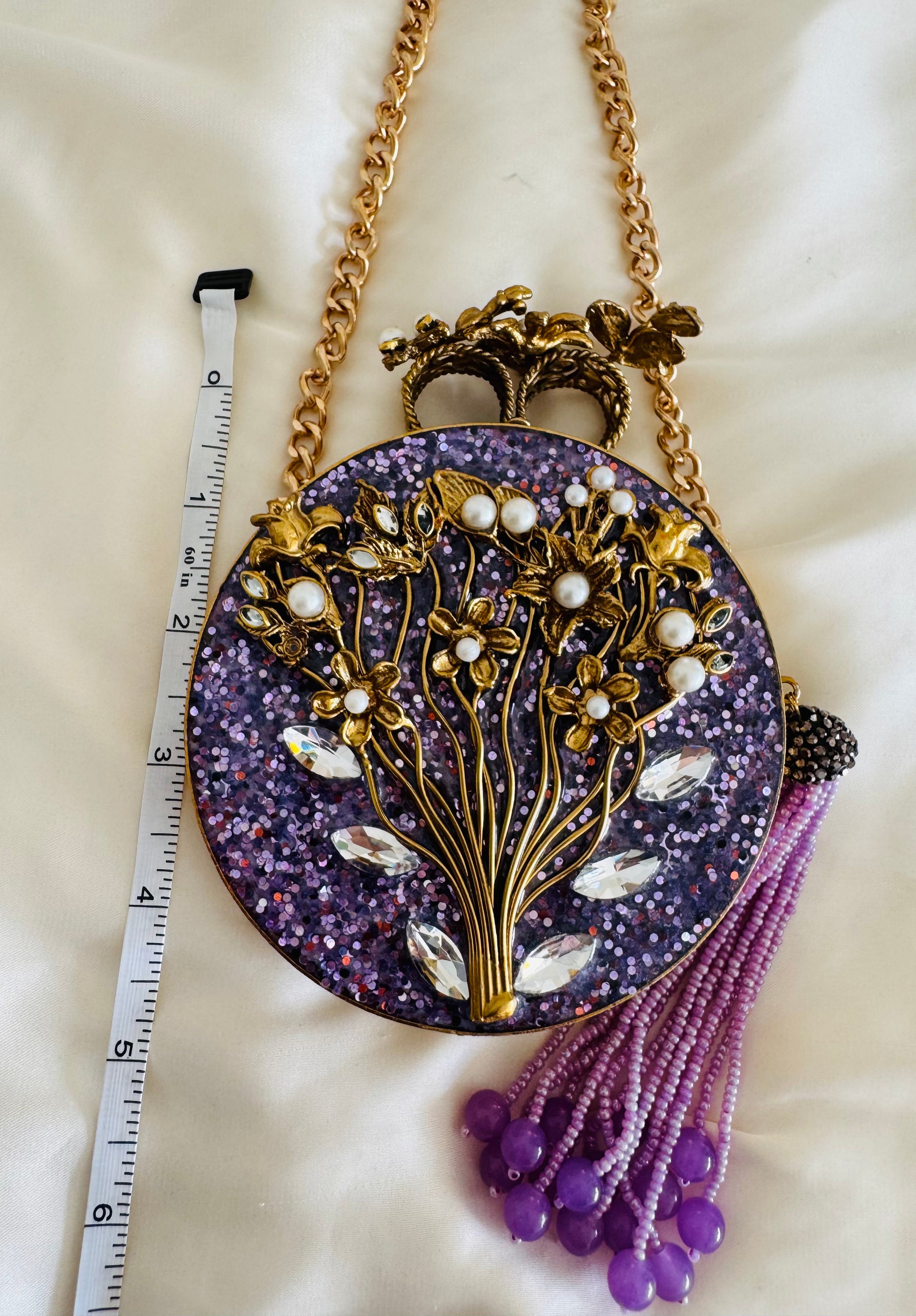 Lavender Elegance clutch