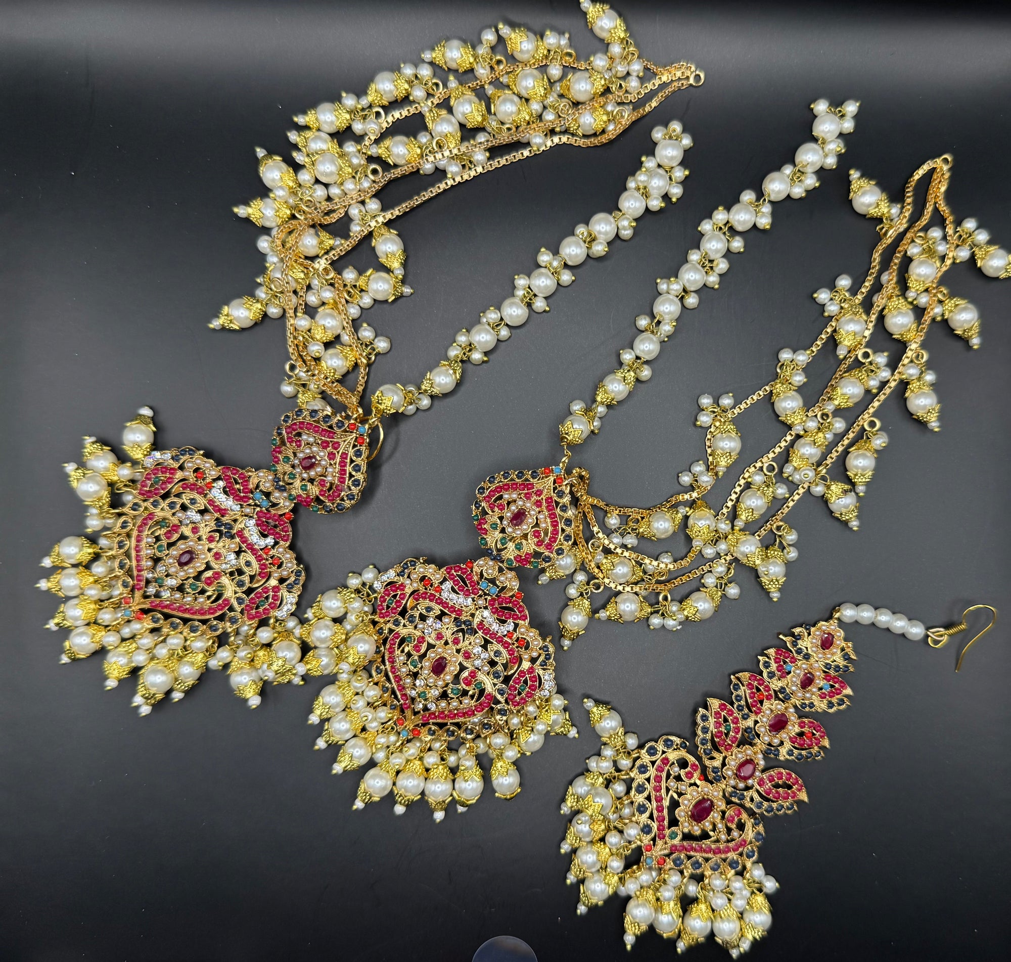 Multicolor Earrings with Shara & Tikka