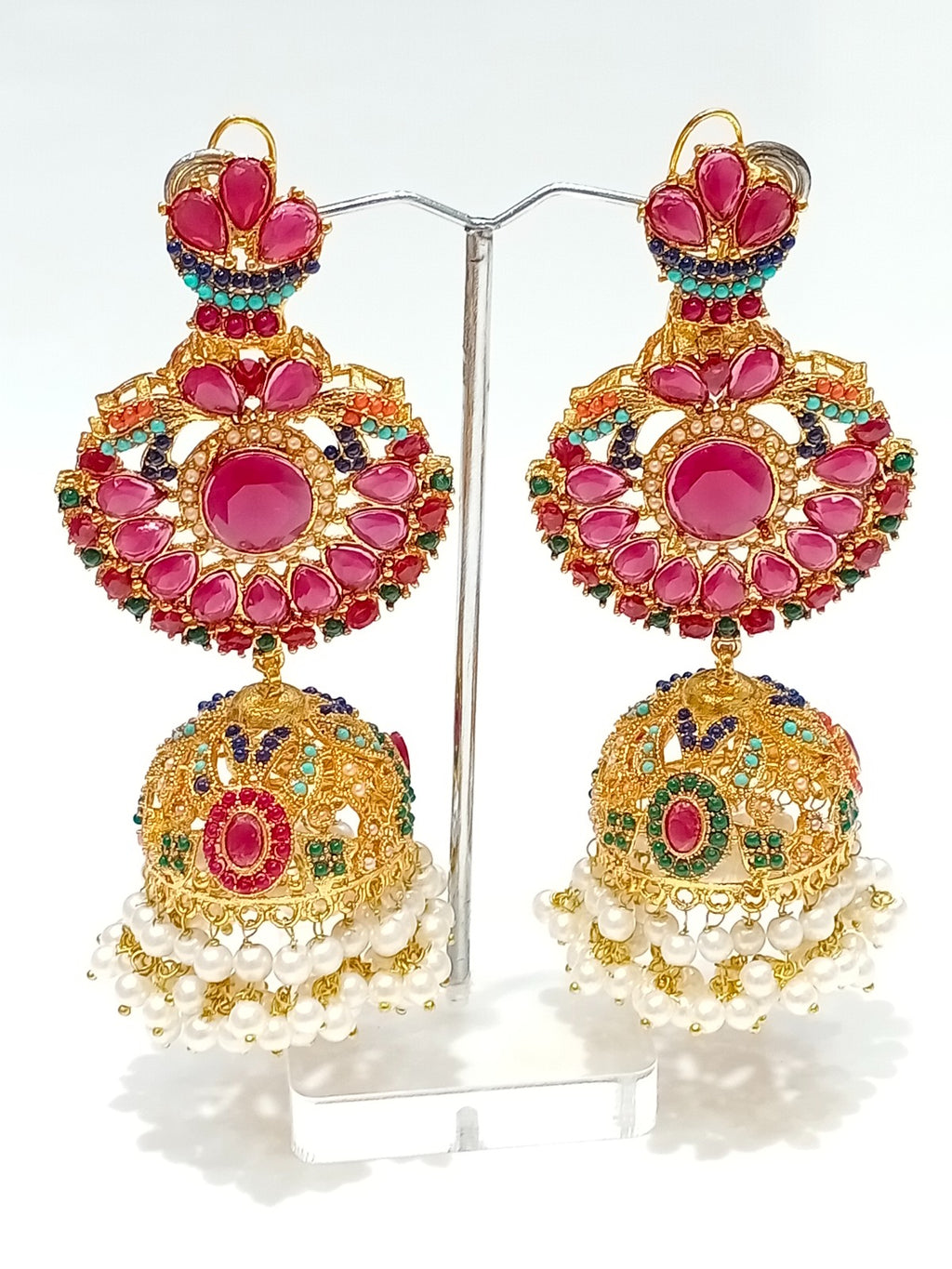 Nauratan / Navratna Jhumka