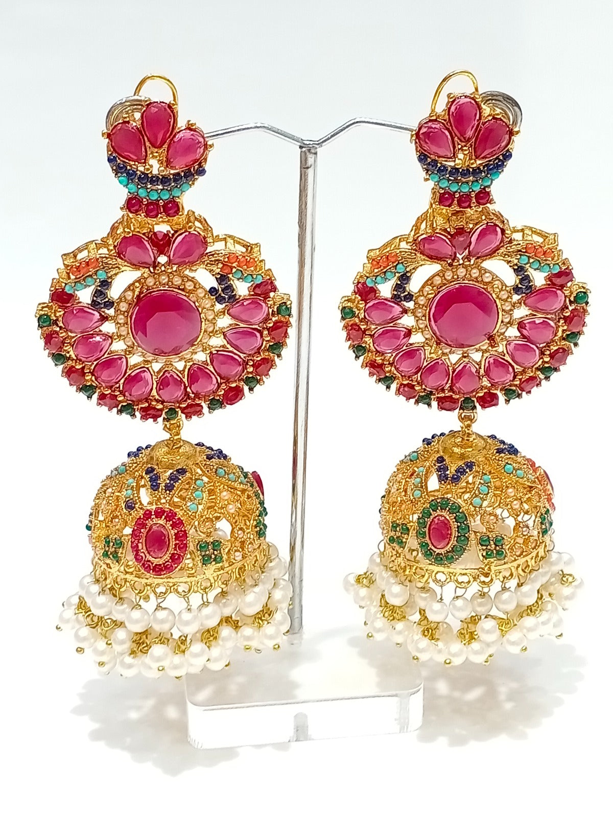 Nauratan / Navratna Jhumka